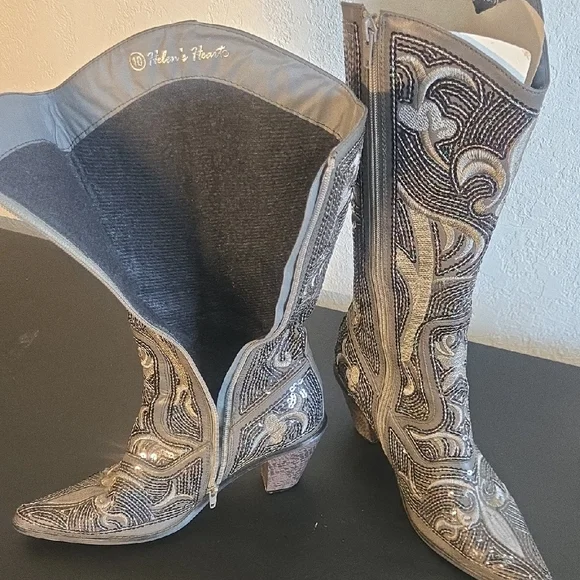Helen's Heart Cowgirl Boots - Picture 10 of 14